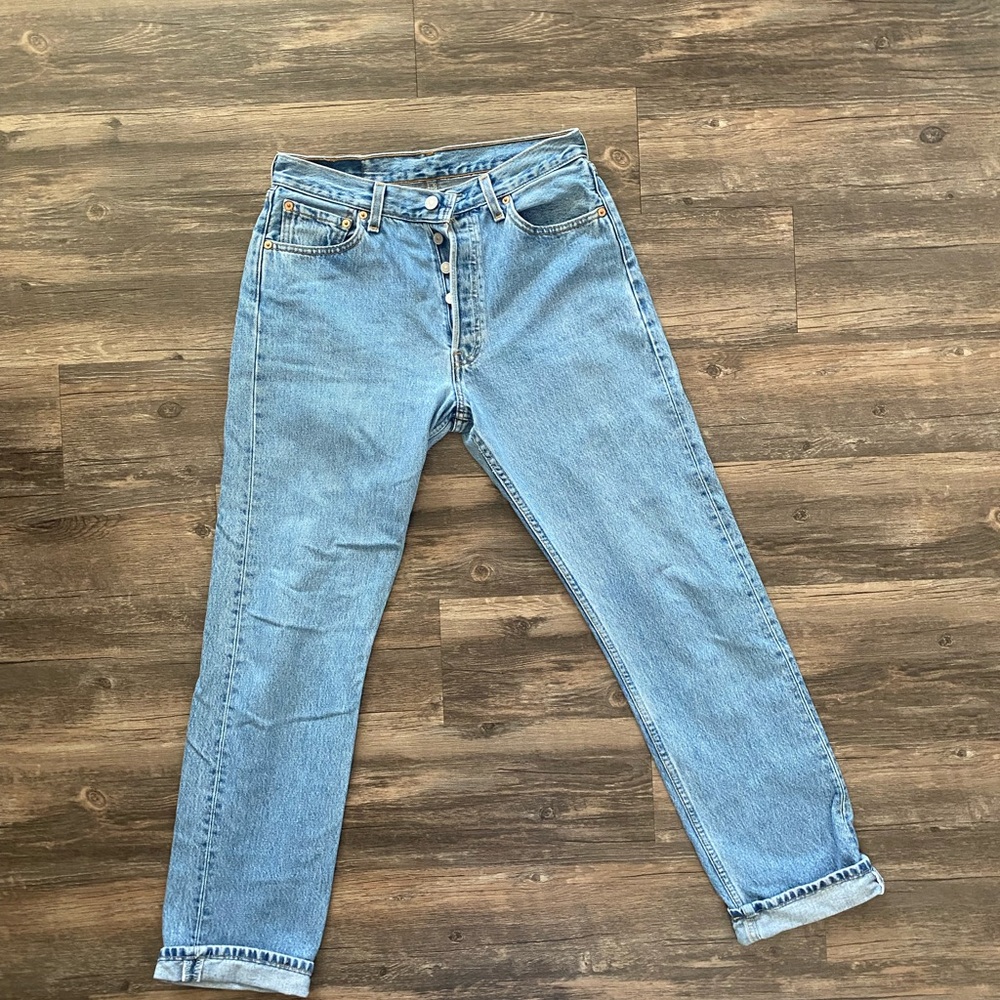 Vintage Levi's Light Blue Denim Jeans